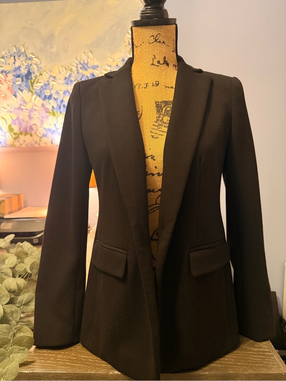 LOFT Black Tailored Blazer